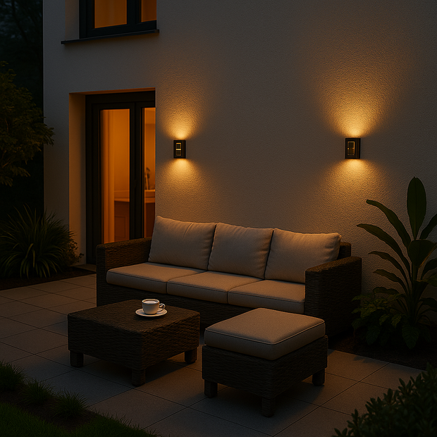 AuroraLite™ | Elegante LED-Solarleuchte