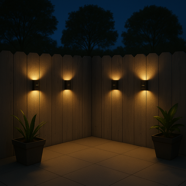 AuroraLite™ | Elegante LED-Solarleuchte